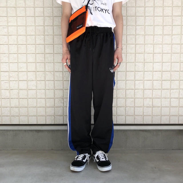 adidas - used 90s adidas サイドライン トラックパンツ メンズ Lの