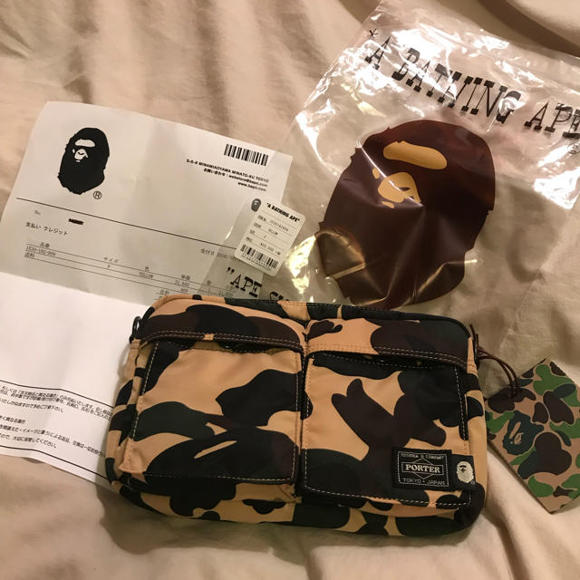 A bathing ape bape porter ショルダーバッグ