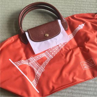 ロンシャン(LONGCHAMP)の【お値下げ】ロンシャン トートバック エッフェル塔 パリ限定(トートバッグ)