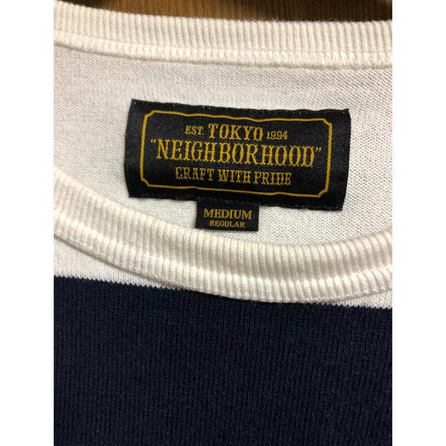 NEIGHBORHOOD(ネイバーフッド)のネイバーフッド ボーダーカットソー メンズのトップス(Tシャツ/カットソー(七分/長袖))の商品写真