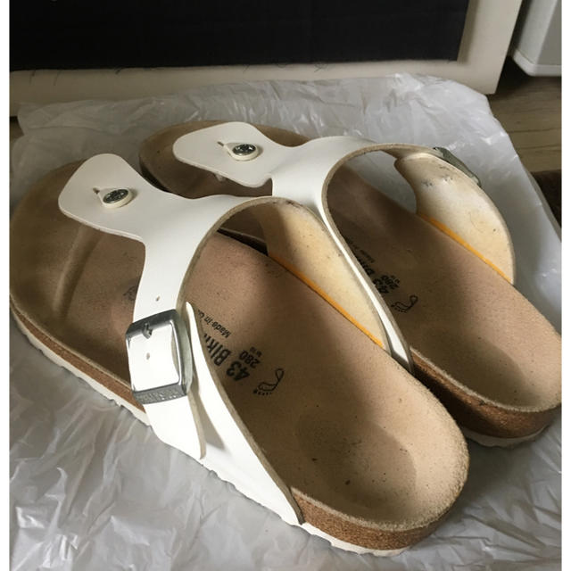 BIRKENSTOCK(ビルケンシュトック)のBirkenstock サンダル 白 メンズの靴/シューズ(サンダル)の商品写真