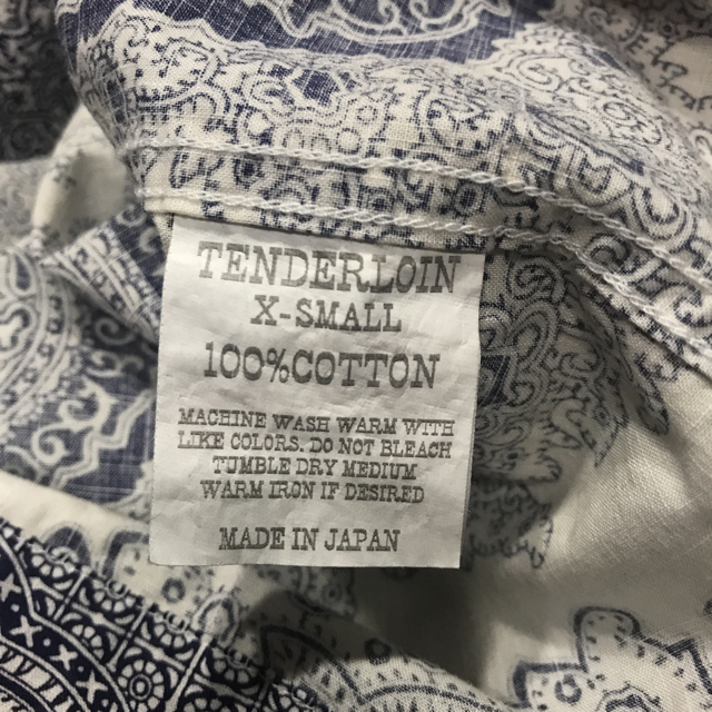 TENDERLOIN(テンダーロイン)のテンダーロイン ペイズリーシャツ メンズのトップス(シャツ)の商品写真