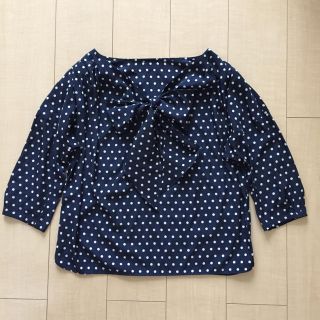 スピックアンドスパン(Spick & Span)の【まるこ様専用】スピックアンドスパン のドットブラウス☆(シャツ/ブラウス(長袖/七分))