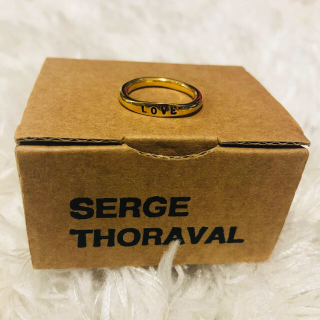 H.P.FRANCE(アッシュペーフランス)のセルジュトラヴァル SERGE THORAVAL LOVE ゴールド リング レディースのアクセサリー(リング(指輪))の商品写真