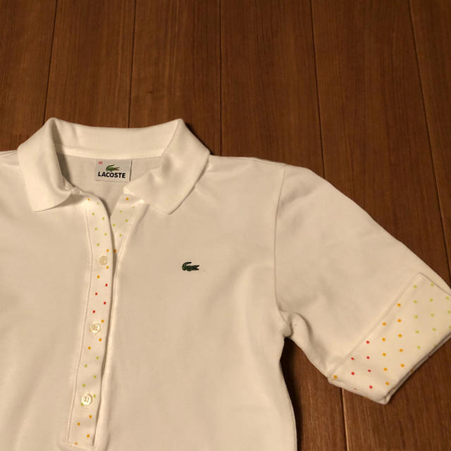 LACOSTE(ラコステ)のLACOSTE ゴルフウェア レディースのトップス(ポロシャツ)の商品写真