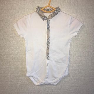 バーバリー(BURBERRY)の☆美品 バーバリー 12m 80 ロンパース☆(ロンパース)