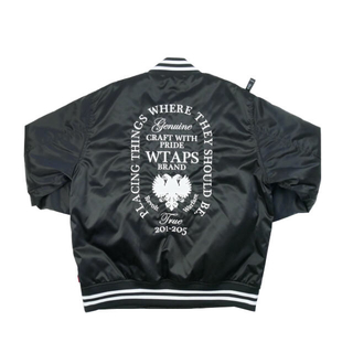 W)taps - wtaps 17aw TEAM JACKETの通販 by Meco's shop｜ダブル ...
