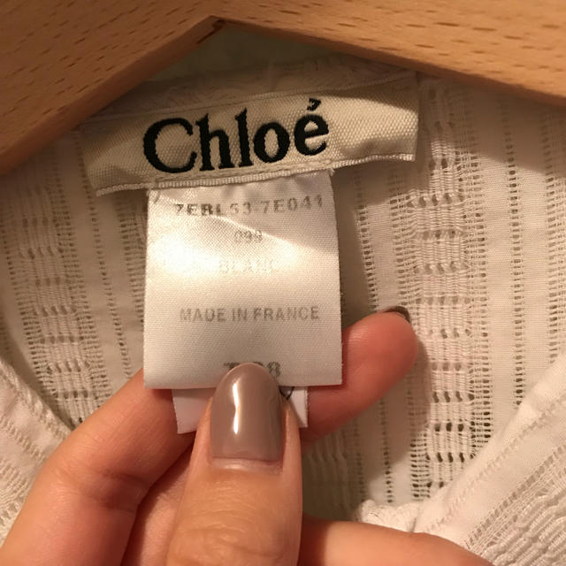 Chloe(クロエ)のChloe blouse. レディースのトップス(シャツ/ブラウス(長袖/七分))の商品写真