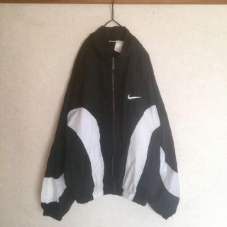 ナイキ(NIKE)のNIKE vintage90's Nylon Jackets L 銀タグ(ナイロンジャケット)