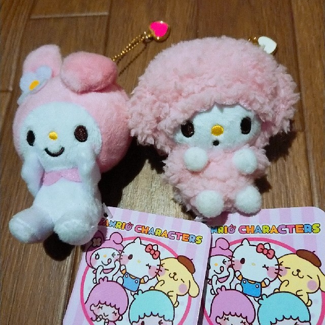 マイメロディ - マイメロディ ピアノちゃん マスコットセットの マイメロディ - マイメロディ ピアノちゃん マスコットセットの
