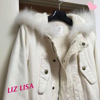 リズリサ(LIZ LISA)のリズリサ 白モッズコート(モッズコート)