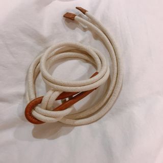 トゥデイフル(TODAYFUL)のRope × Leather Belt(ベルト)