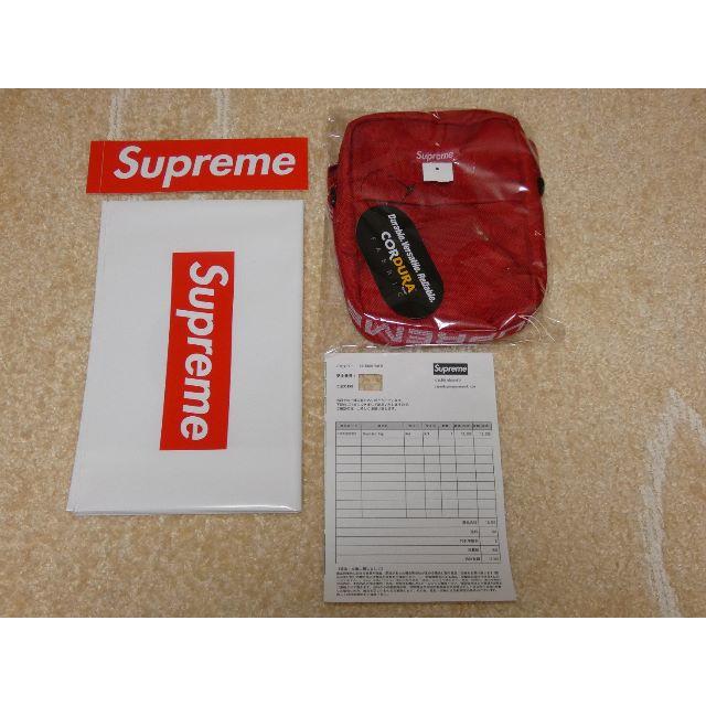 Supreme 18SS Shoulder Bag Red 国内正規品 新品