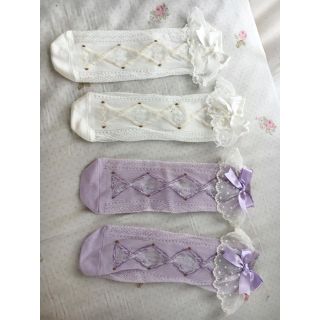 アンジェリックプリティー(Angelic Pretty)のAngelic Pretty＊靴下2足セット(ソックス)