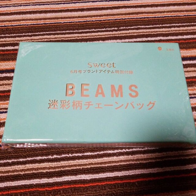 BEAMS(ビームス)のBEAMS 迷彩柄チェーン レディースのバッグ(ハンドバッグ)の商品写真