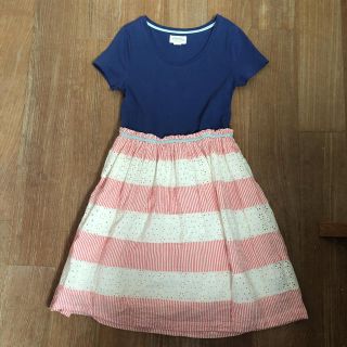 ボーデン(Boden)のmini  boden 切替ワンピース(ワンピース)