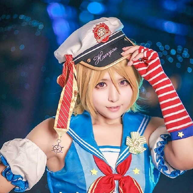 ラブライブ！スクフェス マリン編 覚醒後 小泉 花陽 水兵さんハロウィンコスプレ | フリマアプリ ラクマ