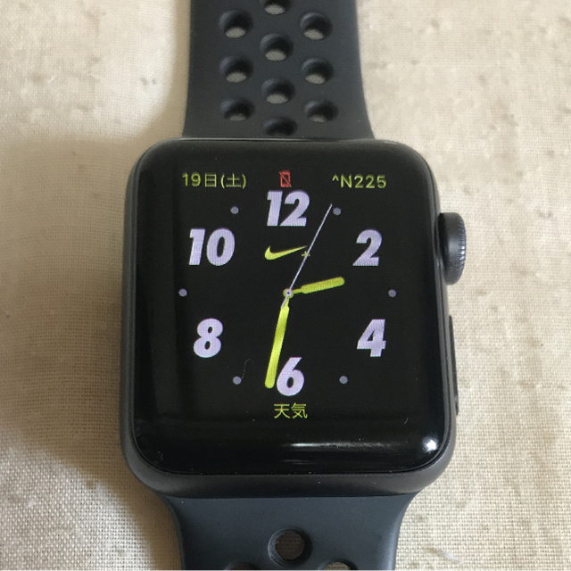 applewatch series3セルラー 38mmアップルケア付き