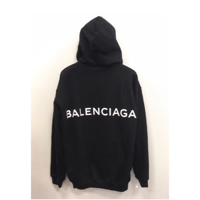 高級ブランド Balenciaga - XL パーカー フーディー ロゴ BALENCIAGA
