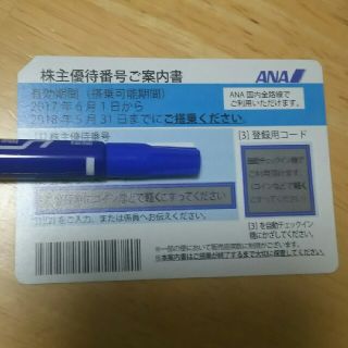 ANA株主優待券 半額券 1枚(その他)