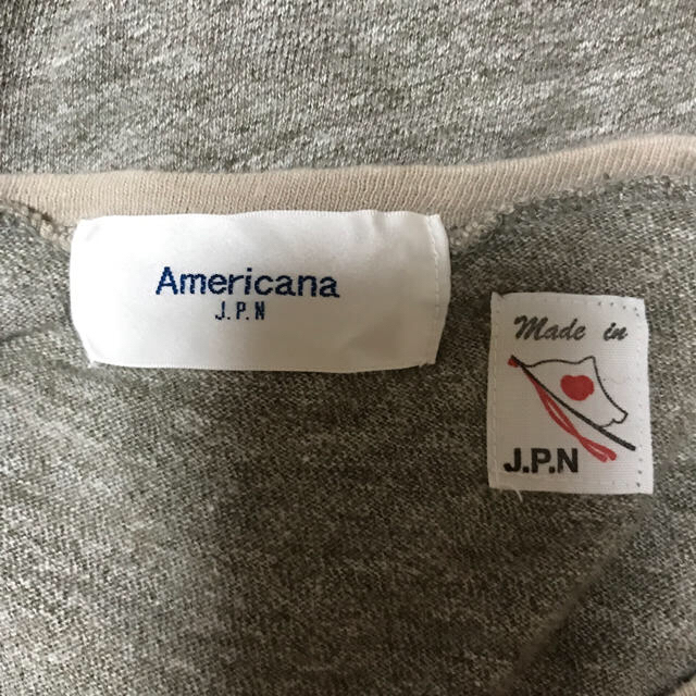 AMERICANA(アメリカーナ)のアメリカーナ Tシャツ レディースのトップス(Tシャツ(長袖/七分))の商品写真