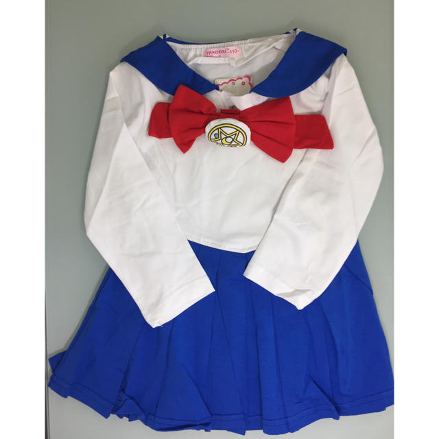 ✨新品✨可愛い セーラームーン ❣️コスプレ 衣装 ワンピース 120㎝ キッズ/ベビー/マタニティのキッズ服女の子用(90cm~)(ワンピース)の商品写真