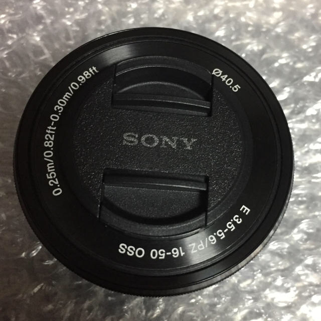 SONY(ソニー)の新品未使用SONYレンズ E PZ16-50 F3.5-5.6 SELP1650 スマホ/家電/カメラのカメラ(レンズ(ズーム))の商品写真