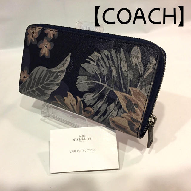 COACH(コーチ)の198 コーチ 【未使用】ハワイアンパーム レザー 長財布  F75298 レディースのファッション小物(財布)の商品写真