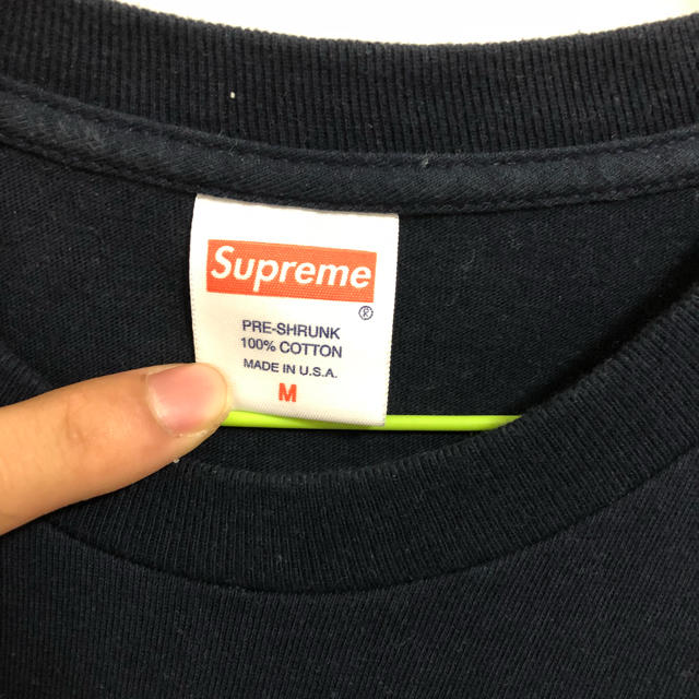Supreme(シュプリーム)のsupreme スラッシャーコラボ ネイビー M メンズのトップス(Tシャツ/カットソー(半袖/袖なし))の商品写真