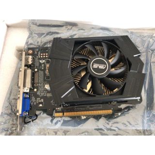 エイスース(ASUS)の【完動品・元箱・付属品等全揃い】GTX750-PHOC-1GD5(PCパーツ)