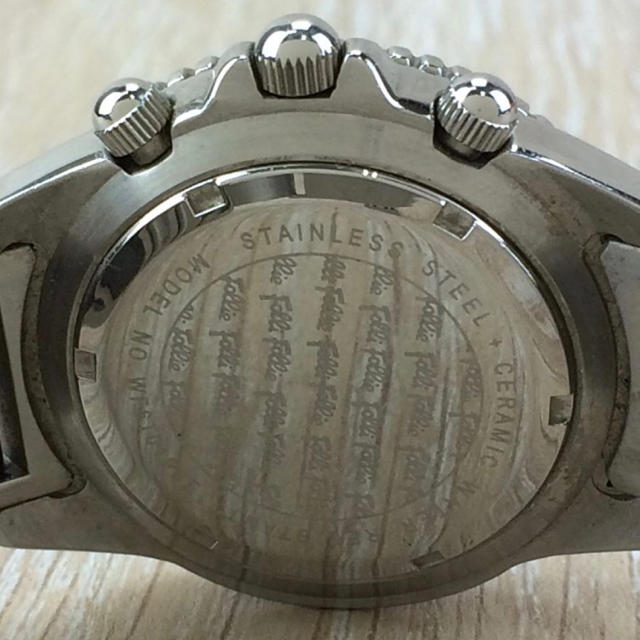 Folli Follie(フォリフォリ)の送料込 Folli Follie フォリフォリ クォーツ 腕時計 アナログ 中古 レディースのファッション小物(腕時計)の商品写真