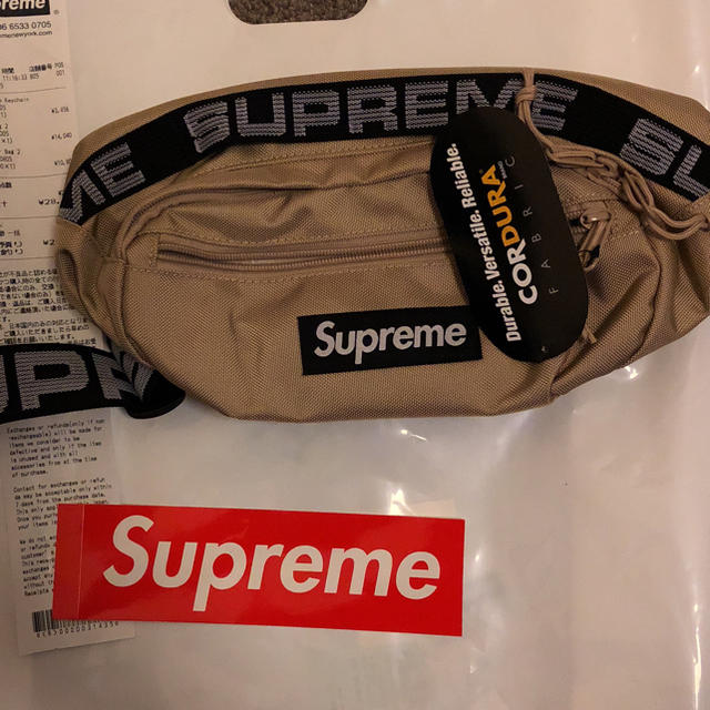 Supreme(シュプリーム)の新品未使用 2018SS Supreme Waist bag Tan その他のその他(その他)の商品写真