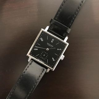 ユンハンス(JUNGHANS)のノモス nomos テトラ TETRA 手巻き シースルー(腕時計(アナログ))