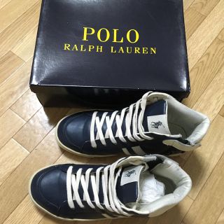 ポロラルフローレン(POLO RALPH LAUREN)のポロラルフローレン☆ハイカットスニーカー(スニーカー)