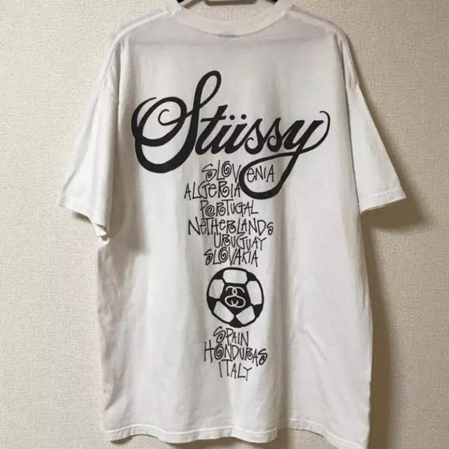 STUSSY(ステューシー)の【レア 】STUSSY Tシャツ Wカップ2010年記念ワールドツアー多数出品中 メンズのトップス(Tシャツ/カットソー(半袖/袖なし))の商品写真