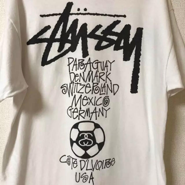 STUSSY(ステューシー)の【レア 】STUSSY Tシャツ Wカップ2010年記念ワールドツアー多数出品中 メンズのトップス(Tシャツ/カットソー(半袖/袖なし))の商品写真