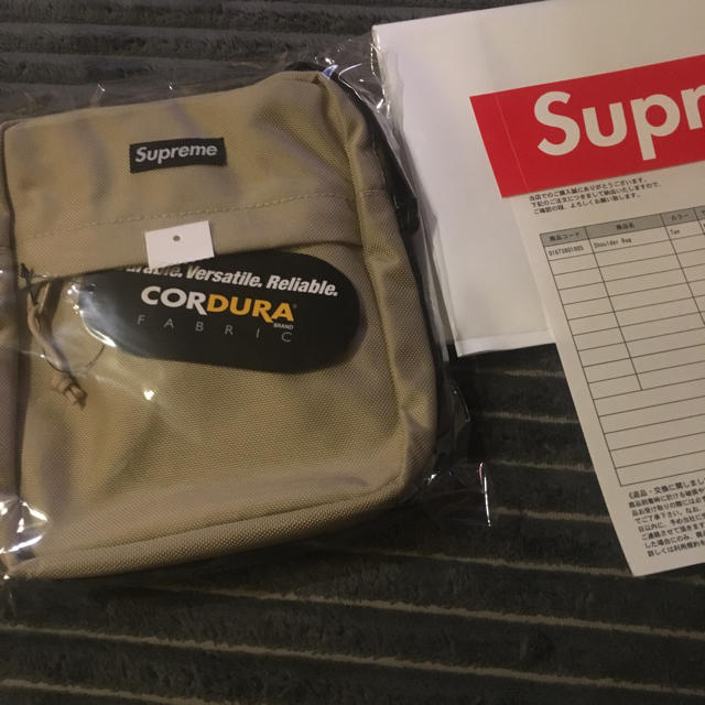 18ss supreme shoulder bag ショルダーバッグ tan