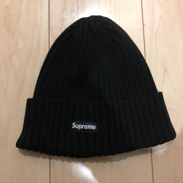 帽子Supreme Overdyed Ribbed Beanie 黒