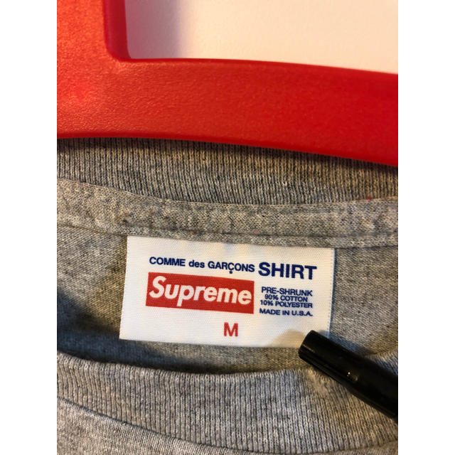 Supreme(シュプリーム)のSupreme×Comme des Garcons SHIRT ギャルソン メンズのトップス(Tシャツ/カットソー(半袖/袖なし))の商品写真