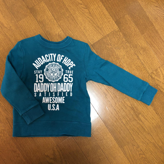 daddy oh daddy(ダディオーダディー)のDaddy oh Daddyのトレーナーです キッズ/ベビー/マタニティのキッズ服男の子用(90cm~)(Tシャツ/カットソー)の商品写真