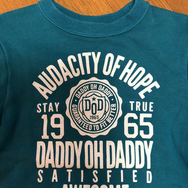 daddy oh daddy(ダディオーダディー)のDaddy oh Daddyのトレーナーです キッズ/ベビー/マタニティのキッズ服男の子用(90cm~)(Tシャツ/カットソー)の商品写真