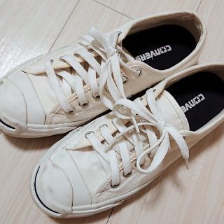 コンバース(CONVERSE)の【ぽよん様専用】CONVERSE ジャックパーセル(白)(スニーカー)