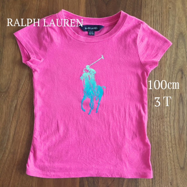 Ralph Lauren(ラルフローレン)のRALPH LAUREN ピンクＴシャツ❗️ キッズ/ベビー/マタニティのキッズ服女の子用(90cm~)(Tシャツ/カットソー)の商品写真