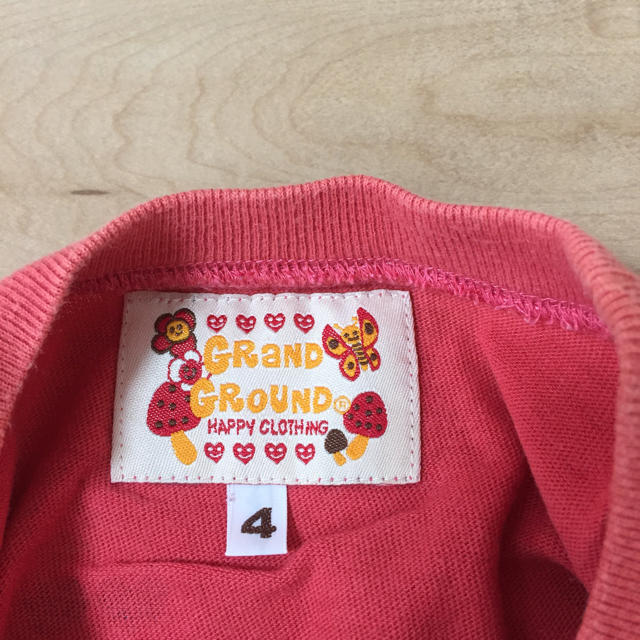 GrandGround(グラグラ)のグラグラ ティシャツ キッズ/ベビー/マタニティのキッズ服女の子用(90cm~)(Tシャツ/カットソー)の商品写真
