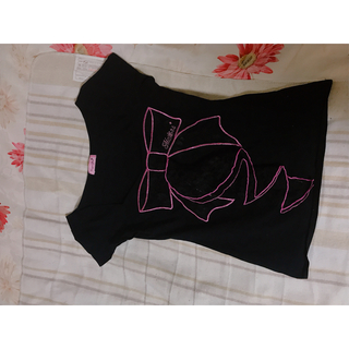 マーズ(MA＊RS)のMARS♡ラッフルフリル♡立体レースリボンTシャツ♡色違い2枚セット(Tシャツ(半袖/袖なし))