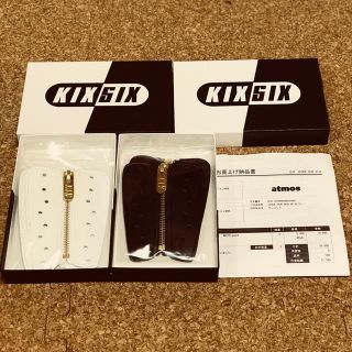 アトモス(atmos)のKIXSIX QUICK RELEASE ZIPPER 白&黒セット(スニーカー)