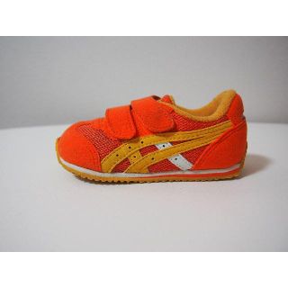 アシックス(asics)の【中古】アシックス　 オレンジ色　14.5cm(スニーカー)