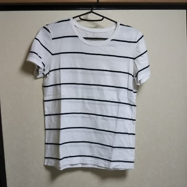 MUJI (無印良品)(ムジルシリョウヒン)の★無印良品★ボーダーTシャツ レディースのトップス(Tシャツ(半袖/袖なし))の商品写真