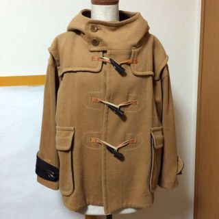 ファーファー(fur fur)のfurfur コート ダッフル キャメル(ダッフルコート)