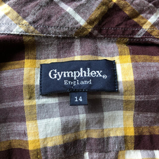 GYMPHLEX(ジムフレックス)のGymphlex 半袖チェックシャツ レディースのトップス(Tシャツ(半袖/袖なし))の商品写真